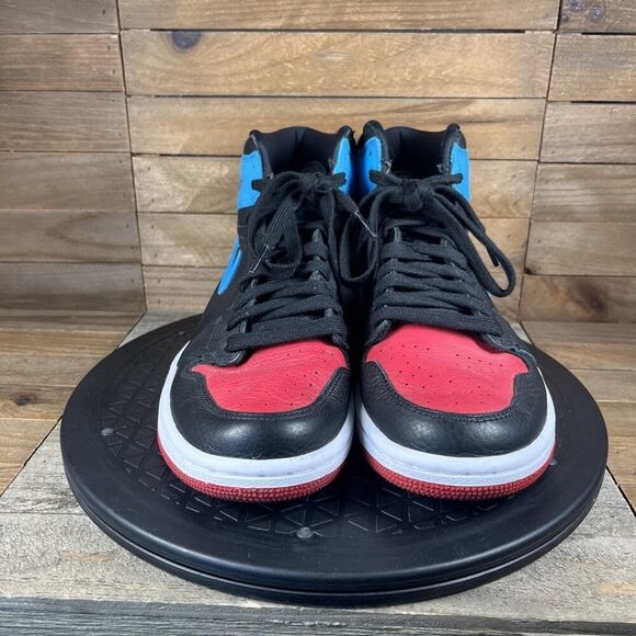 Air Jordan 1 Womens Size 8 Retro High OG "NC TO CHI" 2020 Lace Up Sneakers - Picture 2 of 10